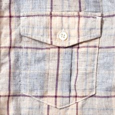 画像3: ☆SALE☆CASH CA ＜カシュカ＞ / MADRAS SS SHIRT [BEIGE] (3)