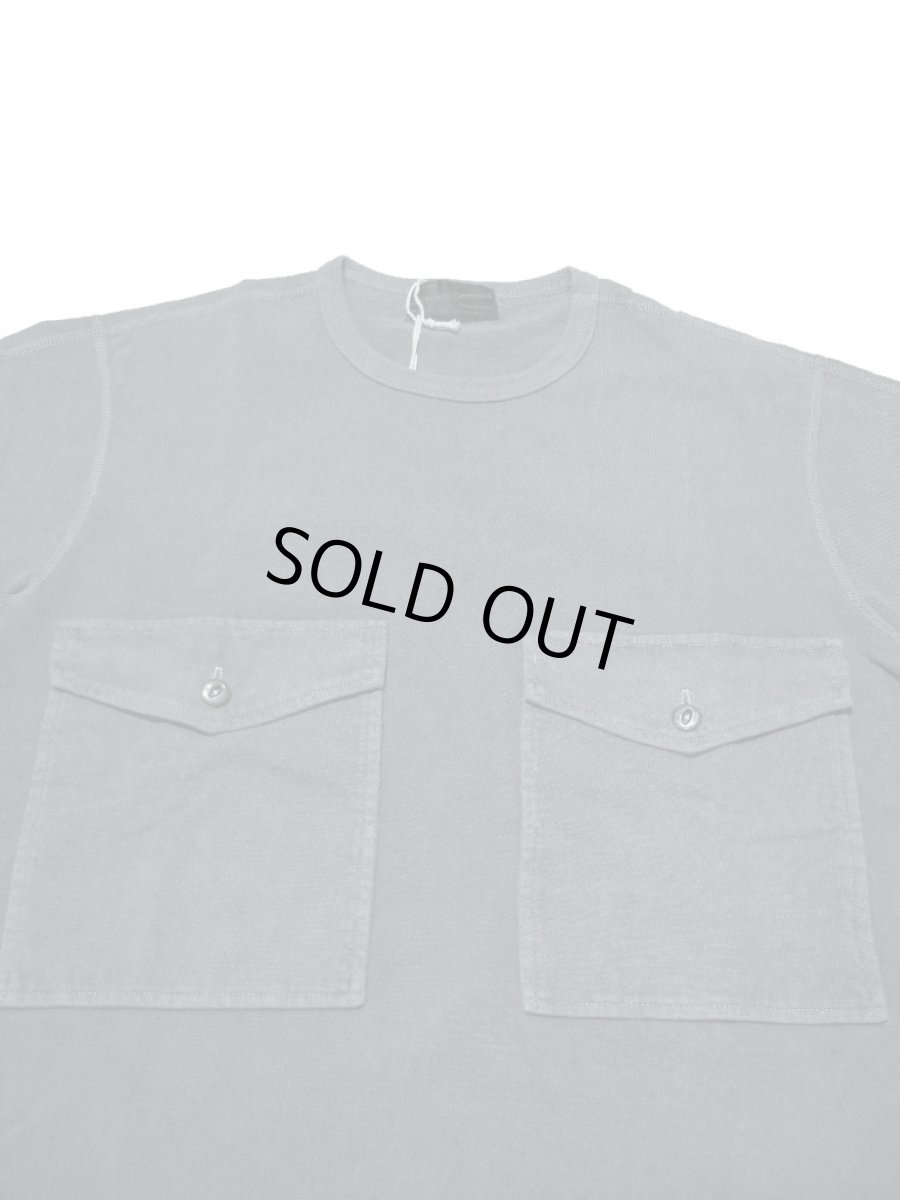 画像3: FAR EASTERN ENTHUSIAST [ファーイースタン　エンスージアスト] ”W-SACK” TEE　[GREEN] (3)