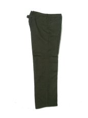 画像2: FAR EASTERN ENTHUSIAST [ファーイースタン　エンスージアスト] ”FOPPISH ” TROUSERS　[OLIVE CHIDORI] (2)