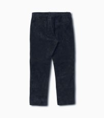 画像2: PHIGVEL [フィグベル] SUEDE TROUSERS [NAVY] (2)