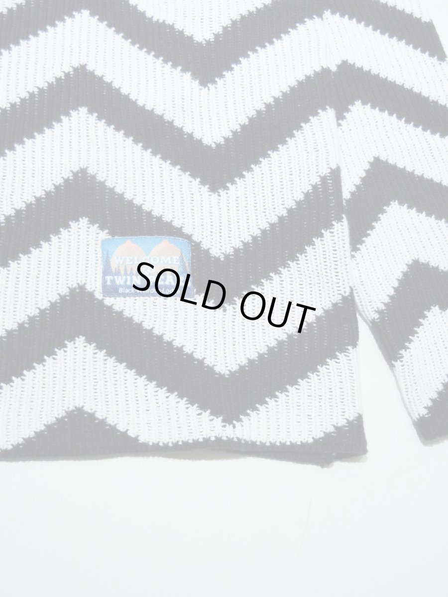 画像3: Black Weirdos [ブラック ウィドゥ] BLACK LODGE KNIT [WHT/BLK] (3)