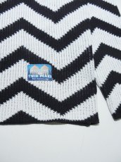 画像3: Black Weirdos [ブラック ウィドゥ] BLACK LODGE KNIT [WHT/BLK] (3)