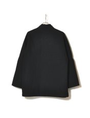 画像2: Sasquatchfabrix.  [サスクワッチファブリックス] WA-NECK JACKET [BLACK]  (2)