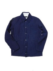 画像1: FAR EASTERN ENTHUSIAST [ファーイースタン　エンスージアスト] ”MEMBER COAT”  [INDIGO] (1)