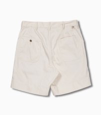 画像2: PHIGVEL [フィグベル] UTILITY SHORTS [HERRINGBONE] [NATURAL] (2)