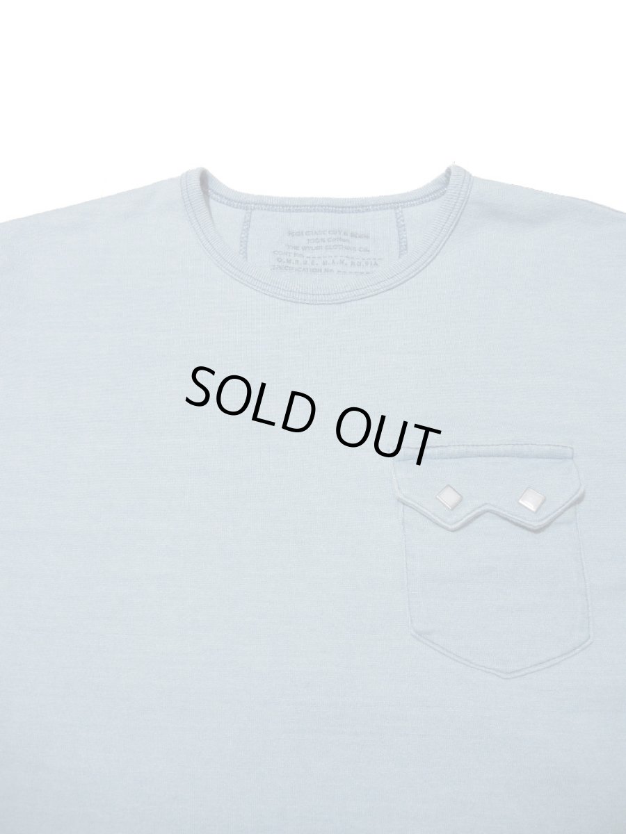 画像3: THE WYLER CLOTHING CO. [ザ ワイラー クロージング] WESTERN PKT TEE INDIGO  [BREECH INDIGO] (3)