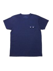 画像1: THE WYLER CLOTHING CO. [ザ ワイラー クロージング] WESTERN PKT TEE INDIGO [INDIGO]  (1)