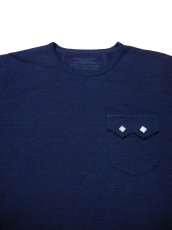 画像3: THE WYLER CLOTHING CO. [ザ ワイラー クロージング] WESTERN PKT TEE INDIGO [INDIGO]  (3)