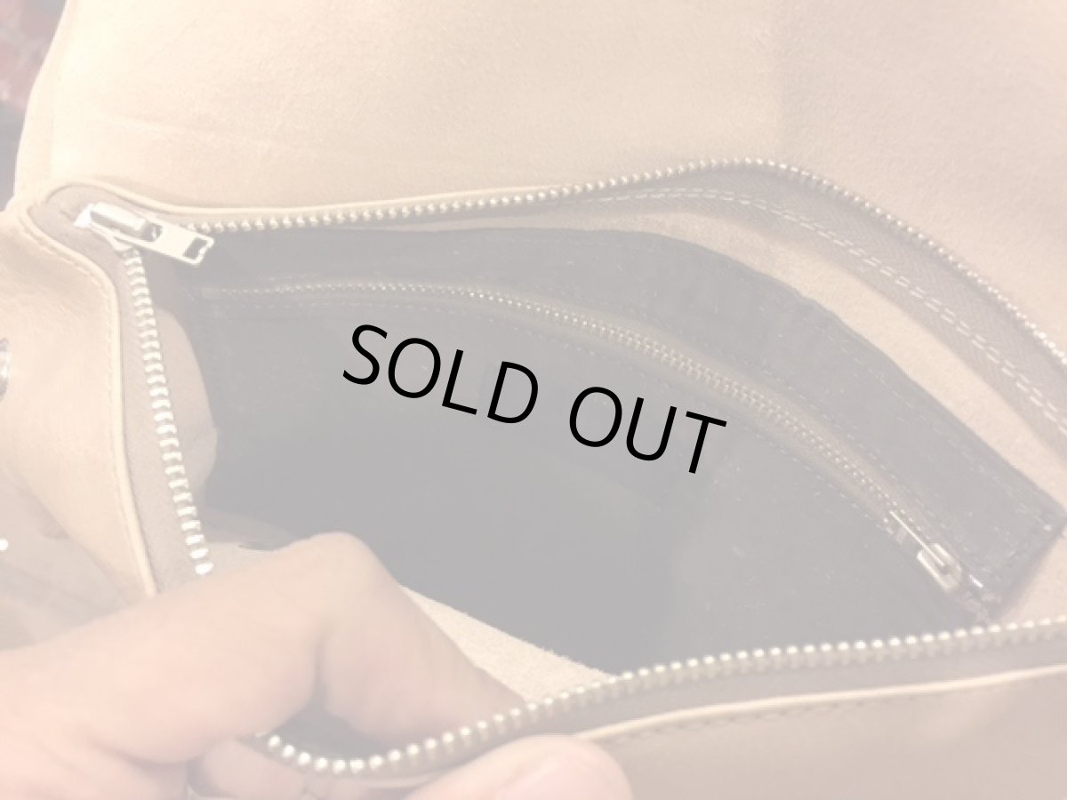 画像4: FAR EASTERN ENTHUSIAST [ファーイースタン　エンスージアスト] ”BUBALUS” GROOMING BAG [BEIGE] (4)