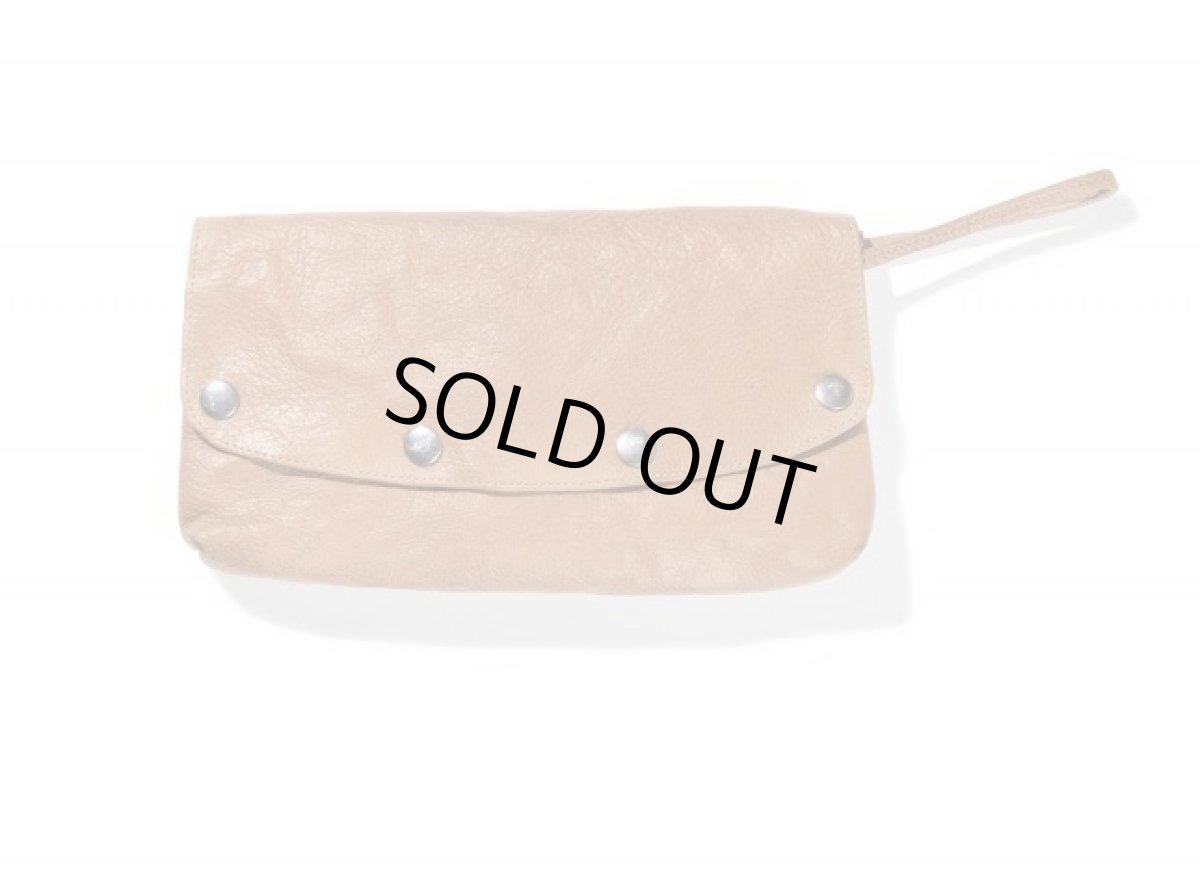 画像2: FAR EASTERN ENTHUSIAST [ファーイースタン　エンスージアスト] ”BUBALUS” GROOMING BAG [BEIGE] (2)