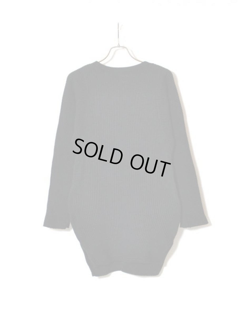 画像2: Sasquatchfabrix.  [サスクワッチファブリックス] LAYERD WAFFLE CUTSEWN [BLACK]  (2)