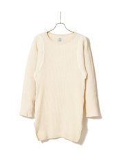 画像1: Sasquatchfabrix.  [サスクワッチファブリックス] LAYERD WAFFLE CUTSEWN [BEIGE]  (1)