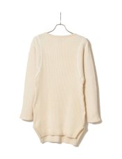 画像2: Sasquatchfabrix.  [サスクワッチファブリックス] LAYERD WAFFLE CUTSEWN [BEIGE]  (2)