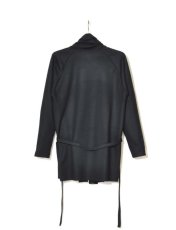 画像2: SASQUATCHfabrix.  [サスクワッチファブリックス] DRAPE CARDIGAN  [BLACK]  (2)