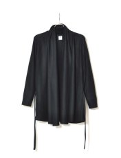 画像1: SASQUATCHfabrix.  [サスクワッチファブリックス] DRAPE CARDIGAN  [BLACK]  (1)