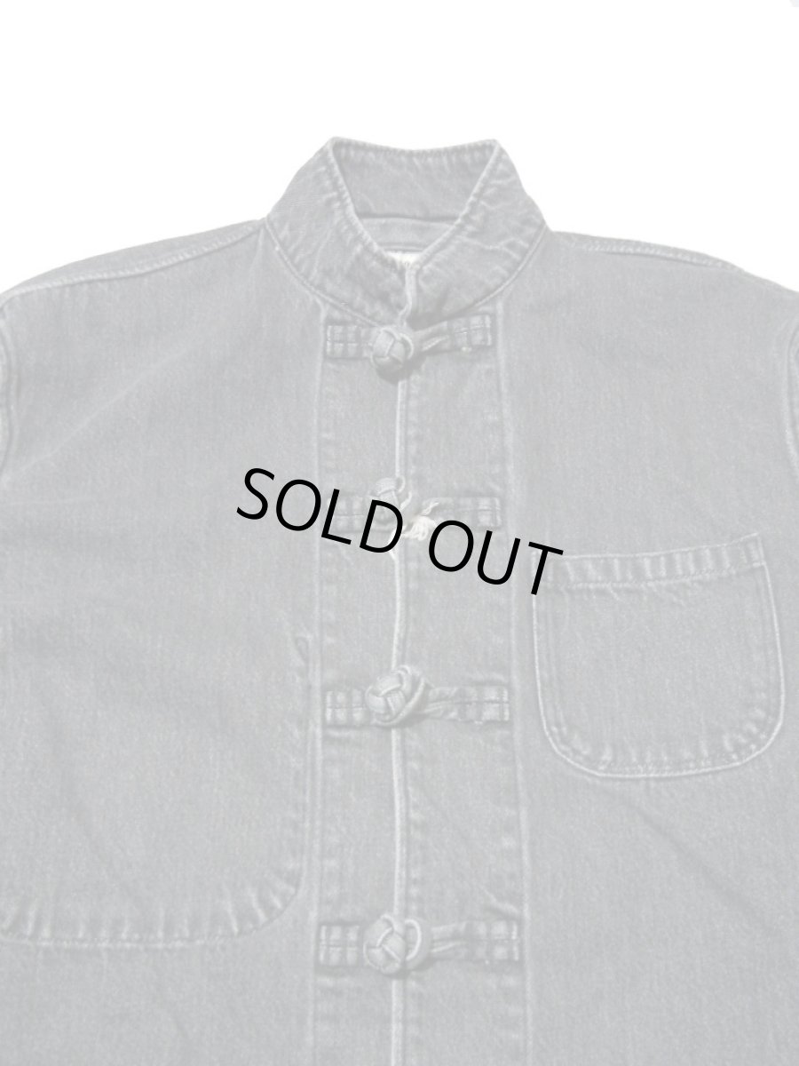 画像2: FROM THE GARRET [フロムザギャレット] "CHINA JACKET" [BLACK AGING] (2)