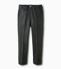 画像2: PHIGVEL [フィグベル] CLASSIC WOOL TROUSERS [CHARCOAL] (2)