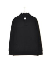 画像1: SASQUATCHfabrix.  [サスクワッチファブリックス] WA-NECK SWEAT [BLACK]  (1)