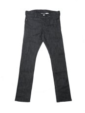 画像1: FROM THE GARRET [フロムザギャレット] SLIM DENIM PANTS [BLACK] (1)