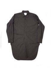 画像1: ☆special price☆THE FOURNESS [ザ・フォーネス] PULLOVER LONG SHIRT [CHARCOAL] (1)