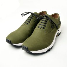 画像1: mythography [ミソグラフィー] MILITARY SNEAKERS [OLIVE] (1)