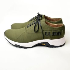 画像2: mythography [ミソグラフィー] MILITARY SNEAKERS [OLIVE] (2)