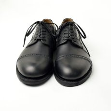 画像2: mythography [ミソグラフィー] STRAIGHT CHIP DRESS SHOE [BLACK] (2)