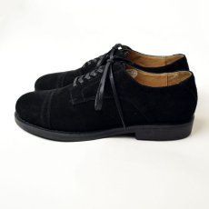 画像2: mythography [ミソグラフィー] STRAIGHT CHIP DRESS SHOE [BLACK] (2)