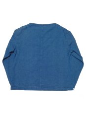 画像2: URU [ウル] PULLOVER DENIM L/S SHIRTS [INDIGO]  (2)