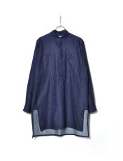 画像1: SASQUATCHfabrix.  [サスクワッチファブリックス] LONG SHIRTS [INDIGO]  (1)