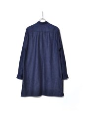 画像2: SASQUATCHfabrix.  [サスクワッチファブリックス] LONG SHIRTS [INDIGO]  (2)