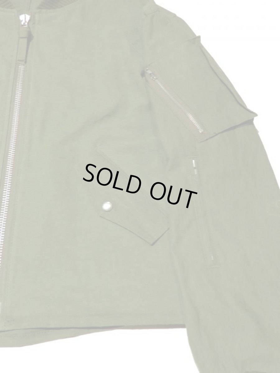 画像4: FROM THE GARRET [フロムザギャレット] ”HALIFAX" BOMBER JACKET [OLIVE] (4)
