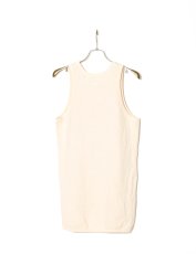 画像2: SASQUATCHfabrix.  [サスクワッチファブリックス] WAFFLE TANKTOP [BEIGE]  (2)