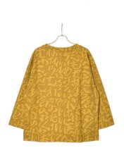 画像2: Sasquatchfabrix. [サスクワッチファブリックス] IROHA PATTERN SMOCK [BEIGE]  (2)