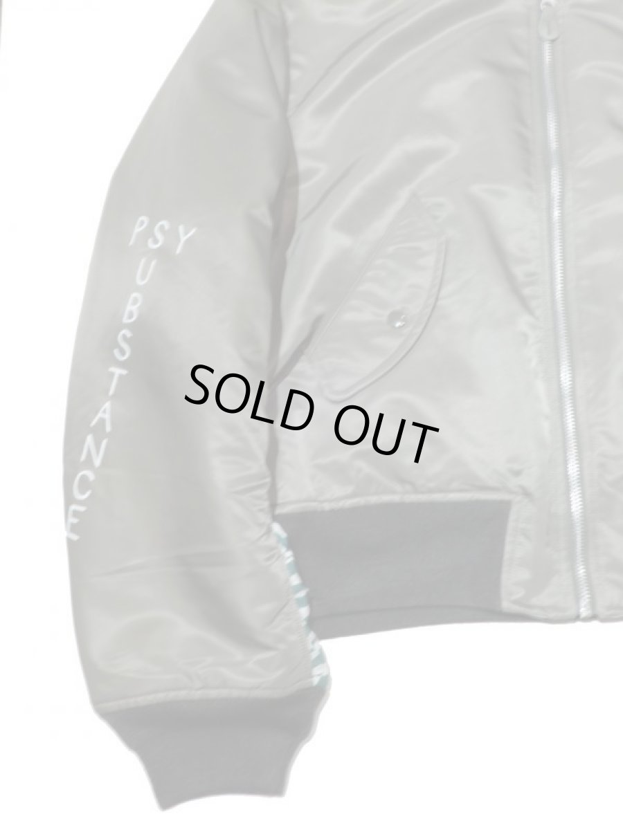 画像3: Black Weirdos [ブラック ウィドゥ] MA-1 JACKET [OLIVE] (3)