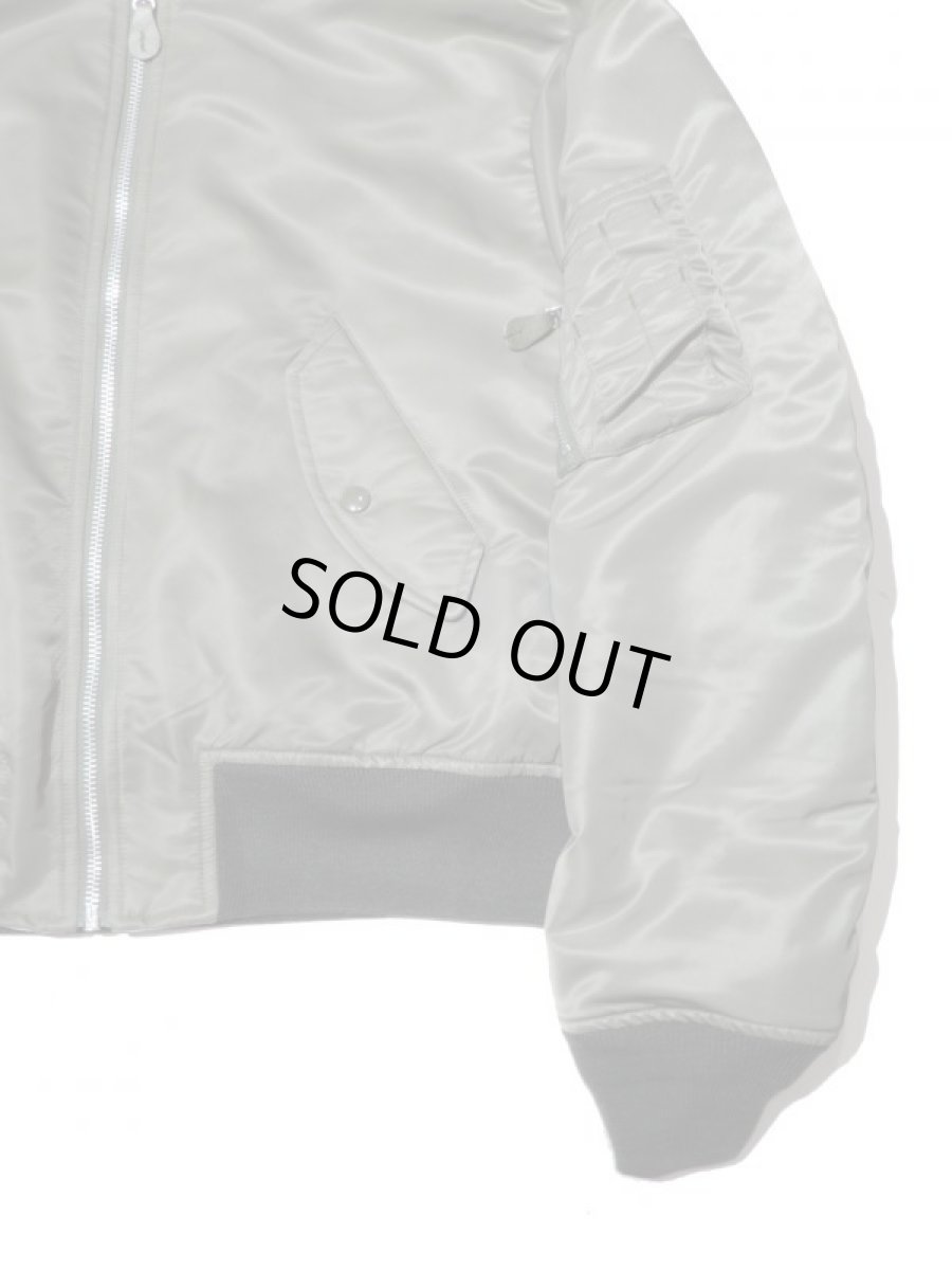 画像2: Black Weirdos [ブラック ウィドゥ] MA-1 JACKET [OLIVE] (2)