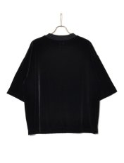 画像2: Sasquatchfabrix. [サスクワッチファブリックス] VELOUR POCKET H/S TEE [BLACK]  (2)