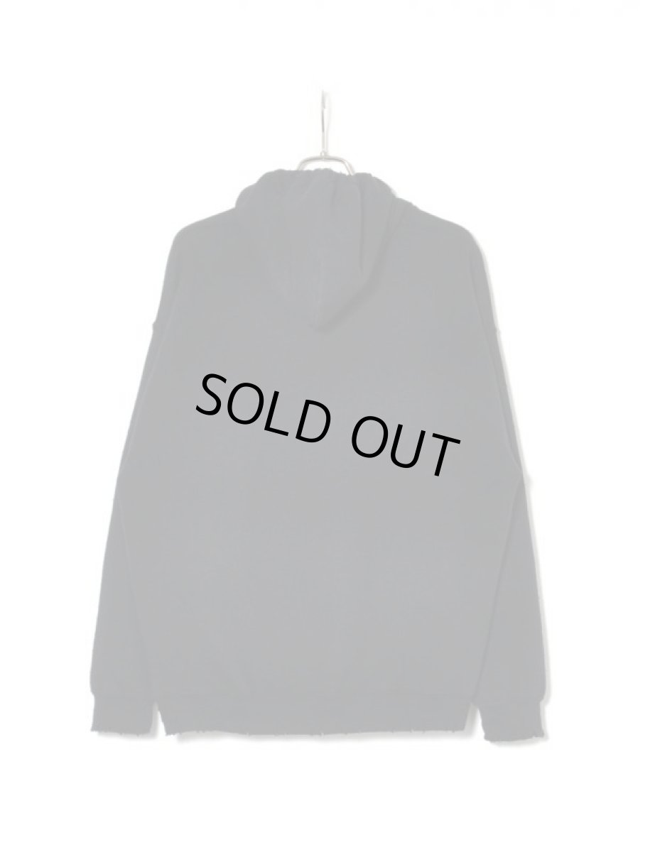 画像2: Sasquatchfabrix. [サスクワッチファブリックス] SAVEGE SWEAT HOODY [BLACK]  (2)