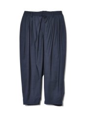 画像1: Sasquatchfabrix.  [サスクワッチファブリックス]  BIG SILHOUETTE TAPPERD PANTS [NAVY]  (1)