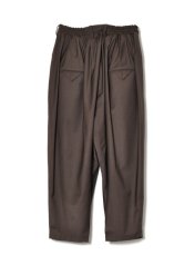 画像2: Sasquatchfabrix.  [サスクワッチファブリックス]  BIG SILHOUETTE TAPPERD PANTS [BROWN]  (2)