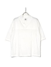 画像1: Sasquatchfabrix. [サスクワッチファブリックス] WA-NECK BIG H/S TEE [WHITE]  (1)