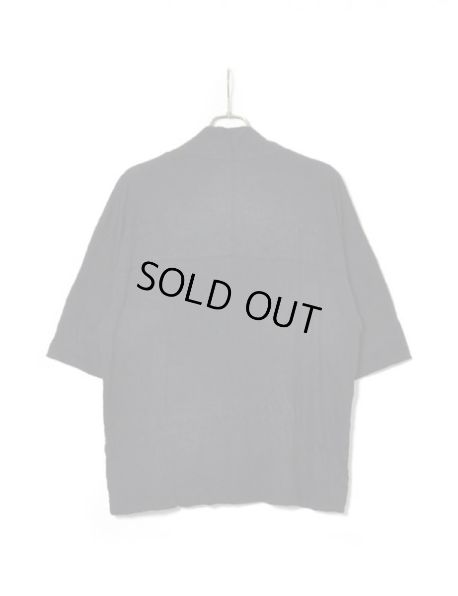 画像2: Sasquatchfabrix. [サスクワッチファブリックス] WA-NECK BIG H/S TEE [BLACK]  (2)