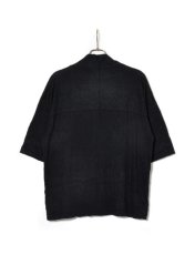 画像2: Sasquatchfabrix. [サスクワッチファブリックス] WA-NECK BIG H/S TEE [BLACK]  (2)