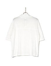 画像2: Sasquatchfabrix. [サスクワッチファブリックス] WA-NECK BIG H/S TEE [WHITE]  (2)