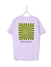 画像1: Sasquatchfabrix.  [サスクワッチファブリックス] SAFTY FIRST H/S TEE [LIGHT PURPLE]  (1)