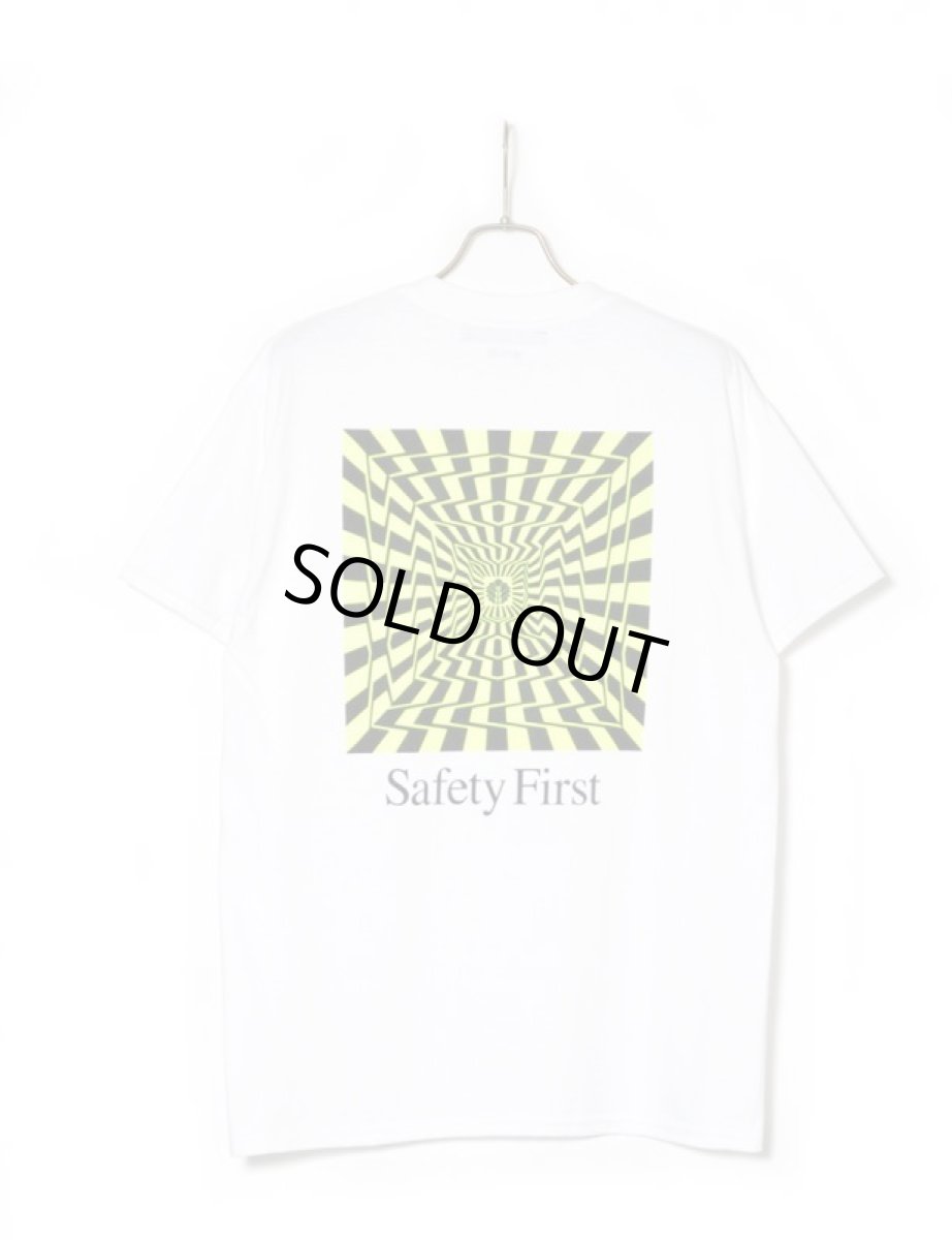 画像1: Sasquatchfabrix.  [サスクワッチファブリックス] SAFTY FIRST H/S TEE [WHITE]  (1)