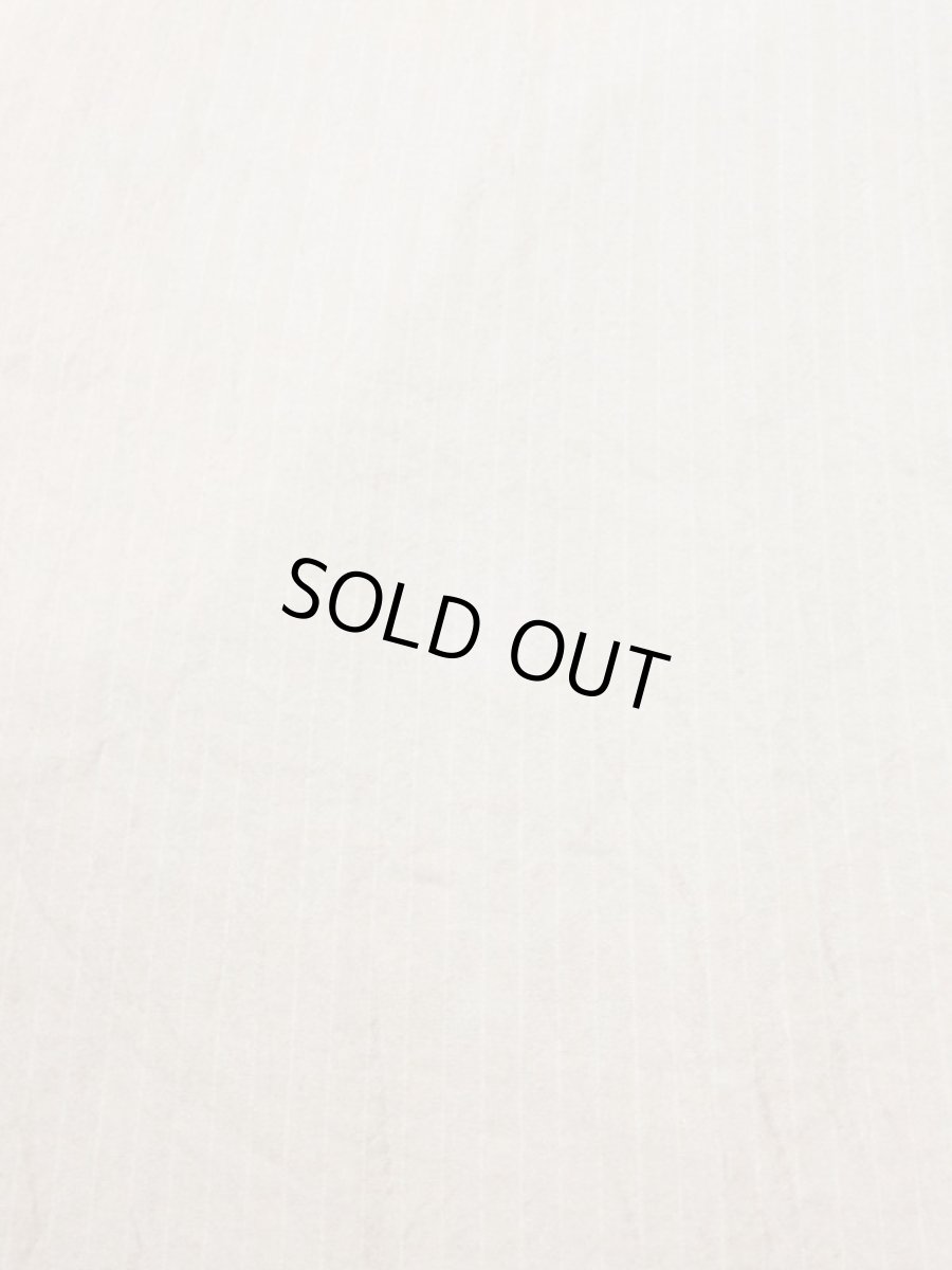 画像2: URU [ウル] OPEN COLLAR L/S SHIRT [BEIGE] (2)