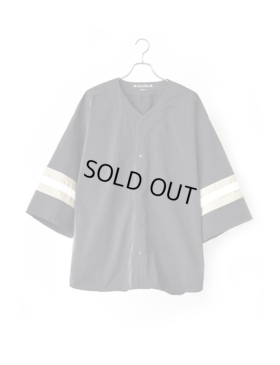 画像1: Sasquatchfabrix.  [サスクワッチファブリックス] XXXL BASEBALL SHIRT [BLACK]  (1)