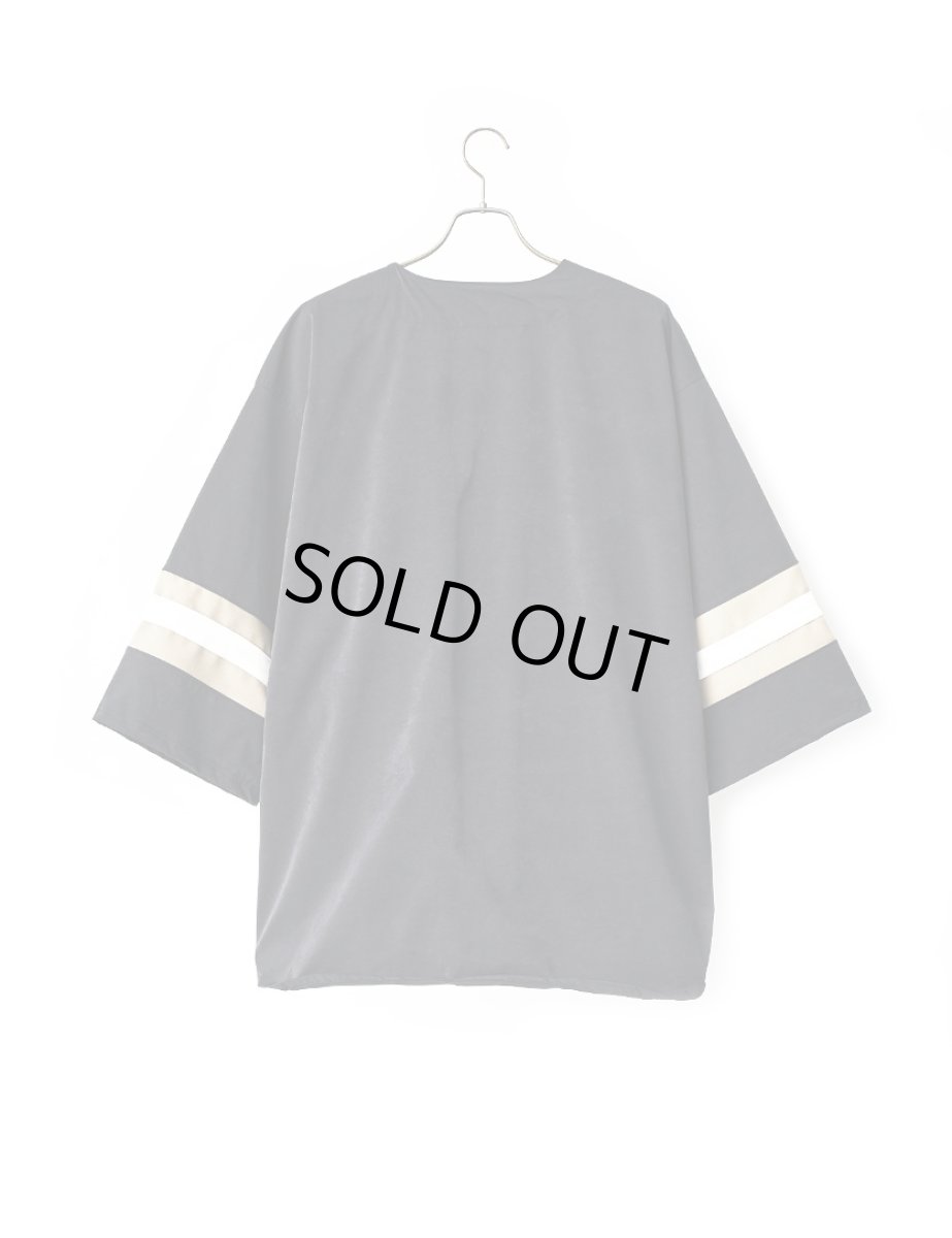 画像2: Sasquatchfabrix.  [サスクワッチファブリックス] XXXL BASEBALL SHIRT [BLACK]  (2)