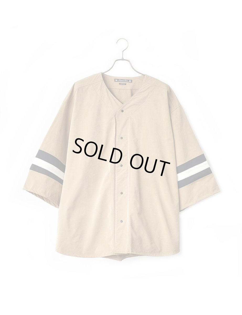 画像1: Sasquatchfabrix.  [サスクワッチファブリックス] XXXL BASEBALL SHIRT [BEIGE]  (1)